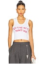 view 1 of 4 Red Flags Randy Tank Top in White