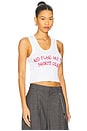 view 2 of 4 Red Flags Randy Tank Top in White