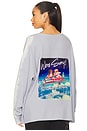 view 1 of 5 Disconnected 1-800 Thermal Bf Longsleeve in Blue