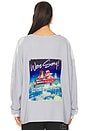 view 4 of 5 Disconnected 1-800 Thermal Bf Longsleeve in Blue