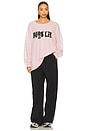 view 4 of 5 High Class Private School Bf Tee in Pink