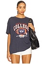 view 1 of 4 Out Of Their League Heather Bf Tshirt in Navy