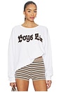 view 1 of 4 Rocker Thermal Bf Longsleeve Tee in White