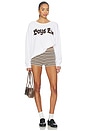 view 4 of 4 Rocker Thermal Bf Longsleeve Tee in White