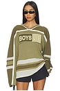 view 1 of 4 Better Half Garden Mother Pucker Jersey Tee in Green