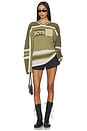 view 4 of 4 Better Half Garden Mother Pucker Jersey Tee in Green