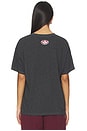 view 3 of 4 Majoring in Moving On Slub Boyfriend Tee in Dark Heather Grey