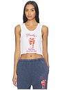 view 1 of 4 X Loverboy Flirty Shirley Randy Tank Top in White