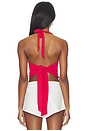 view 3 of 5 TOP HALTER SPORTY SPICE in Red