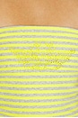 view 5 of 5 TOP BANDEAU STRIPED CANDYQUEEN in Yellow Stripe
