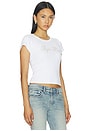 view 2 of 5 Boys Will Be Boys Who Lie Baby Tee in White