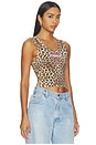 view 2 of 5 Name 'em Caitlyn Randy Tank Top in Cheetah