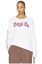 view 1 of 5 Rocker Thermal Bf Tee in White