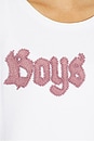 view 6 of 5 Rocker Thermal Bf Tee in White