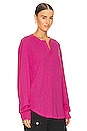 view 3 of 4 Object Of Desire V2 Boyfriend Henley in Pink