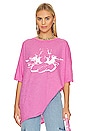 view 1 of 4 Pinky Swear Boyfriend Tee in Pink