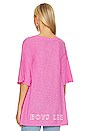 view 3 of 4 Pinky Swear Boyfriend Tee in Pink