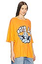 view 3 of 5 Dream Team Boyfriend Tee in Orange