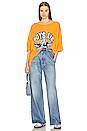 view 5 of 5 Dream Team Boyfriend Tee in Orange