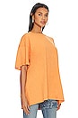 view 3 of 4 Washed Up Boyfriend Tee in Orange