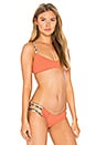 view 2 of 4 Dylan the Desperado Bikini Top in Paprika