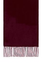 view 3 of 3 Cashmere Scarf Solid in Burgundy