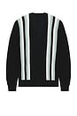 view 2 of 4 Cardigan Stripe in Black