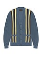 view 1 of 4 GILET CARDIGAN in Blue