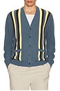 view 3 of 4 GILET CARDIGAN in Blue