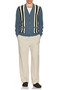 view 4 of 4 GILET CARDIGAN in Blue