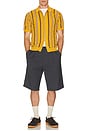 view 4 of 4 Zip Knit Stripe in Mustard