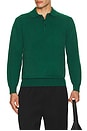 view 3 of 4 Knit Polo 9G in Bright Green