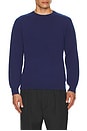 view 1 of 4 Crew 9g Sweater in Blue