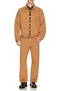 view 3 of 4 Digger Jacket Oc Pique in Brown