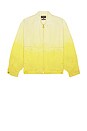 view 4 of 4 Short Blouson Gradation Print in Yellow