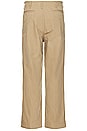 view 4 of 4 Mil Trousers Twill in Khaki