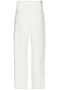 view 4 of 4 2 Pleats Trousers Pe Twill in Oyster