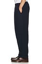 view 4 of 5 2 Pleats Relax Trousers in Navy