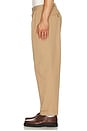view 2 of 5 2 Pleats Trousers Twill in Khaki