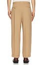 view 3 of 5 2 Pleats Trousers Twill in Khaki
