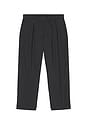 view 5 of 5 2 Pleats Relax Trousers Laundry Wool in Charcoal