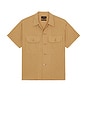 view 1 of 4 Mil Sht Shirt Textured Ripstop in Khaki