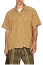 view 3 of 4 Mil Sht Shirt Textured Ripstop in Khaki
