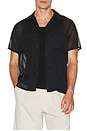 view 3 of 4 Open Color Mesh in Black