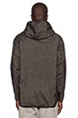 view 3 of 3 Sith Hood Jacket in Charcoal Black