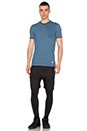 view 4 of 5 Seamless Merino Wool Tee in Teal