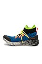 view 5 of 6 ZAPATILLAS DEPORTIVAS KAZE in Blue Textile & Yellow Trim