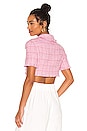 view 4 of 6 Cropped Jacket in Pink