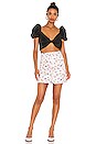 view 4 of 4 Bow Crop Top in Black