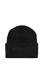 view 4 of 4 Homies Beanie in Black/Black in Black & Black